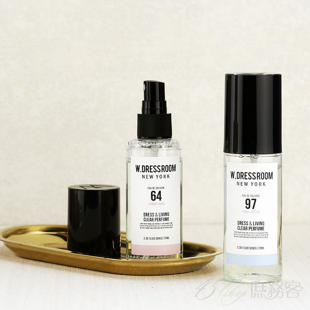 w.dressroom 衣物居家香氛噴霧30ml/70ml/150ml | 庶務客美妝店