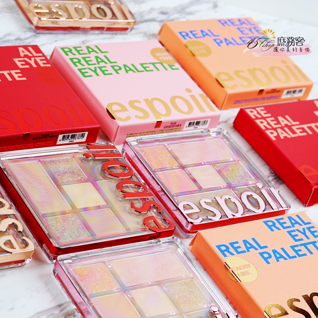 Espoir REAL EYE PALETTE  七色頰彩眼影盤